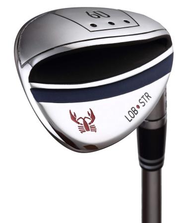 Rife Golf Right Handed 60 Degree LOB STR Wedge Steel Shaft Extra Large Club Face for High Trajectory and Easy Impact Right 35 Inches