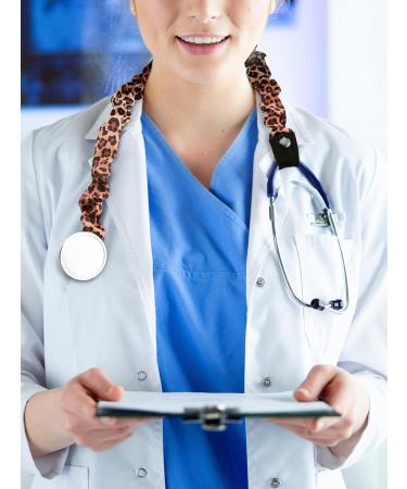 6 Pieces Stethoscope Cover Scrunchie - Elastic Fabric Sleeves for Nurses & Doctors | Compatible with Various Stethoscopes - 6 Stylish Neck Wraps - Buy Online on SooperMarket.com