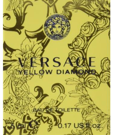Versace Yellow Diamond Miniature Eau De Toilette Spray for Women 0.17 Fl Oz - Pack of 1 - Buy Online on SooperMarket.com