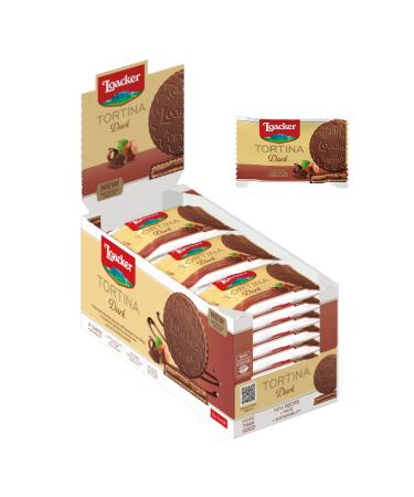 Loacker Dark Tortina 24 x 21g Dark Chocolate