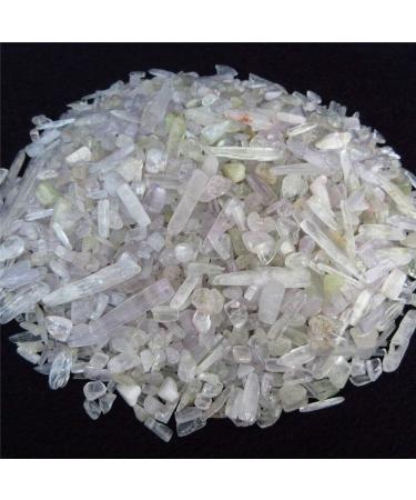 100g Natural Tumbled Kunzite Quartz Crystal Spodumene Bulk Stone Reiki - Buy Online on SooperMarket.com