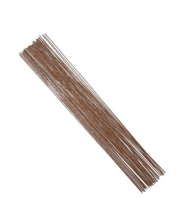 DECORA 18 Gauge Brown Floral Wire for Artificial Flower Making 16 inch 50/Package