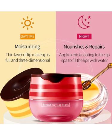 Buy Honey Pot Propolis Lip Balm - Hydrating Moisturizing Lip Mask for Nourished Lips | Anti-Wrinkle Overnight Repair Care for Men & Women - Buy Online on SooperMarket.com