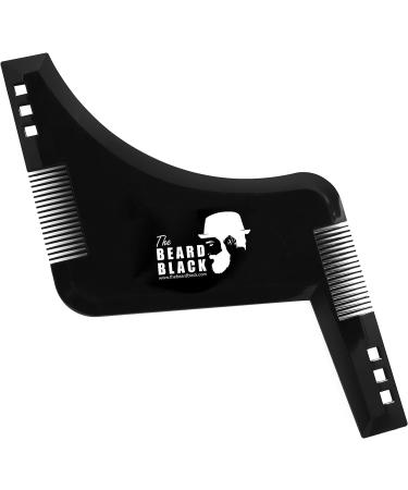 BEARD BLACK Beard Shaping & Styling Tool with Inbuilt Comb - Perfect for Beard Trimmer or Razor - Premium Quality - Buy Online on SooperMarket.com