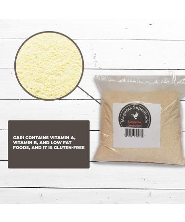 Premium Gluten-Free White Ijebu Garri - 100% All-Natural Nigerian Food (1.2kg) - Buy Online on SooperMarket.com