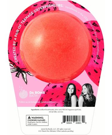 Daiquiri Bath Bomb 7oz - Vibrant Red Color for a Luxurious Bath Experience - Buy Online on SooperMarket.com