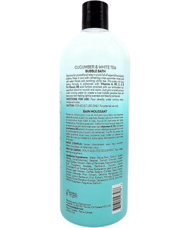 Vitabath Cucumber & White Tea Bubble Bath - Rich Foaming Aromatherapy Soak for All Skin Types | Moisturizing & Nourishing - 33.8 fl oz - Buy Online on SooperMarket.com