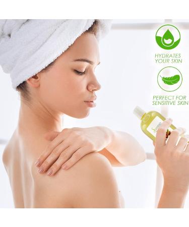 Buy Soapeauty Sweet Almond Oil 100% Pure - Cold Pressed Refined Bulk Carrier for Skin Face & Hair | 16 Fl Oz - Buy Online on SooperMarket.com