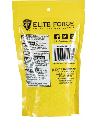Elite Force Tracer BBS 1000ct 0.25g Glow-in-The-Dark Airsoft Ammo - Premium Quality - Buy Online on SooperMarket.com
