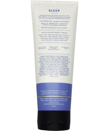 Bath and Body Works Aromatherapy SLEEP - LAVENDER VANILLA Body Cream 8 oz (Retired Fragrance) | Calming and Nourishing Formula - Buy Online on SooperMarket.com