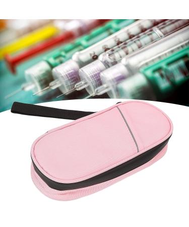 Insulin Cooler Bag | Portable Medication Storage Pouch - Pink - Buy Online on SooperMarket.com