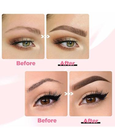 Skymore Eyebrow Ruler 100Pcs - Disposable Microblading Stencil & Shape Kit for Perfect Brows | 3-Minute Makeup Tool - Buy Online on SooperMarket.com