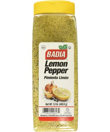 Badia Lemon Pepper Seasoning Catering Size 680.4g