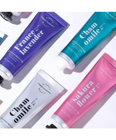Vegan Plant Fragrance Hand Care Cream - 5pcs Mini Moisturizers for Dry Cracked Hands - Nourishing Formula for Soft Hands - Buy Online on SooperMarket.com