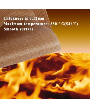 3 Pack PTFE Teflon Sheet & 3 Rolls Heat Resistant Tape for Heat Press Machines - 12 x 16 inch - Buy Online on SooperMarket.com
