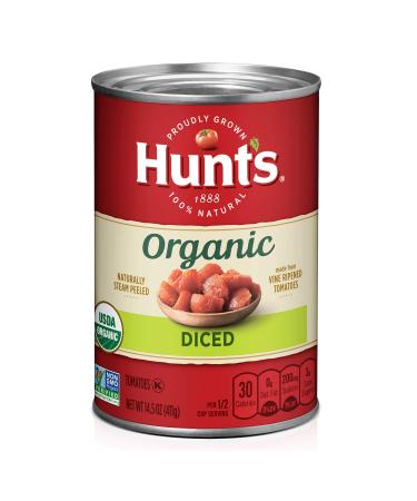 Hunt's Organic Diced Tomatoes, Keto Friendly, 14.5 oz