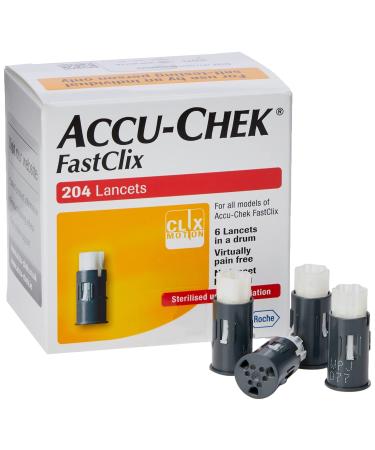 ACCU-CHEK FASTCLIX 200+4 STERILE LANCETS