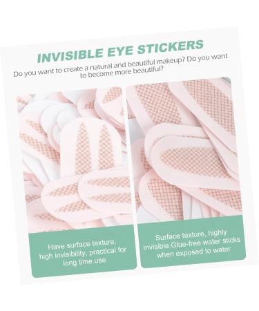 Mikinona Fiber Tools 200 Pairs Double Eyelid Sticker Double Sided Tape Female Eyelid Tapes Cosmetics No Trace Make Up Kit - Buy Online on SooperMarket.com