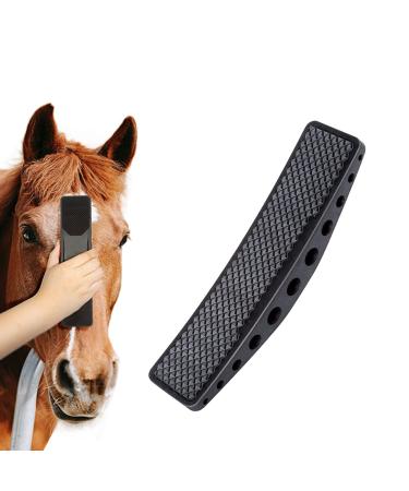 DHinkyoung Horse Massage Comb 6-in-1Horse Hair Brush TPR Horse Grooming Brush Pet Root Brush for Horse Dog and Cat Grooming Shedding