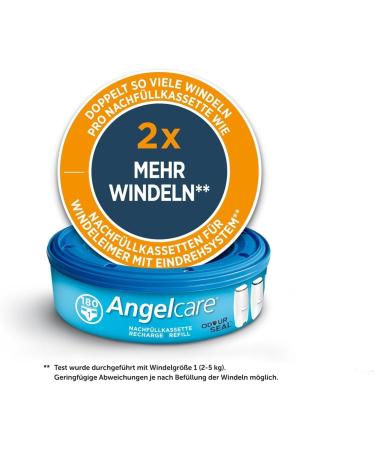 Buy Angelcare Diaper Pail Refill Pack Plus 12 - Eco-Friendly 12 Pieces for International Shipping - Buy Online on SooperMarket.com