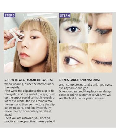 DASHIELL False Eyelashes Magnetic | No Glue Needed Eyelashes Kit With Applicator | Easy To Apply Lightweight Reusable No Glue Needed Lashes For All-Day Comfort - Buy Online on SooperMarket.com