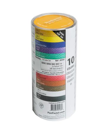 PanPastel 30101 Ultra Soft Artist Pastel 10 Color Painting Set w/Sofft Tools 20 Piece Set Painting