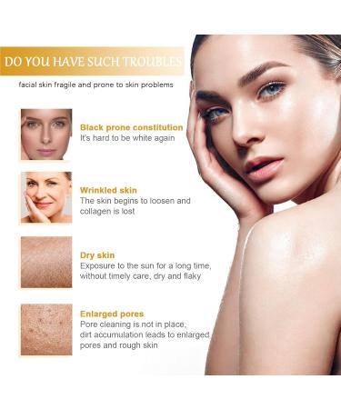 2Pc Rice Raw Pulp Face Serum Set anti-wrinkle rice essence rice essence rice water serum cream for the face moisturising and nourishing for the skin - Buy Online on SooperMarket.com
