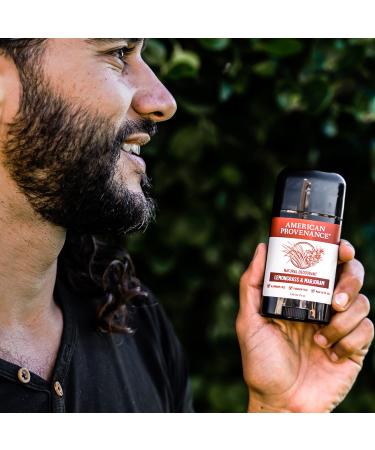 American Provenance Natural Deodorant for Men - Aluminum Free, Long-Lasting, Essential Oils - Lemongrass & Marjoram - Buy Online on SooperMarket.com