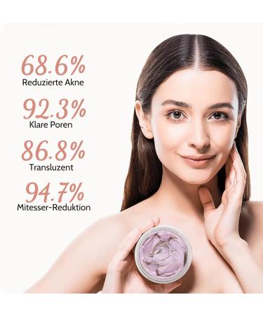 Dead Sea Mask Refining Pores Deep Cleansing Face Mask Skin Care Improve Blackheads Acne Dark Spots Even Skin Tone Face Mask Control Oil (Pink) Kurkuma - Buy Online on SooperMarket.com