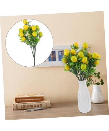 HOMSFOU 4 Pcs Artifical Flower Arrangements Strawberry Home Decor Strawberry Decorations for Home Ramo De Flores Artificiales Home Decoration Artificial Branches Household Vase Plastic - Buy Online on SooperMarket.com