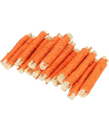 Pet Sweet Bamboo Sticks Rabbit Molar Sticks Promote Digestion 20pcs for Guinea Pig (Orange) - Buy Online on SooperMarket.com