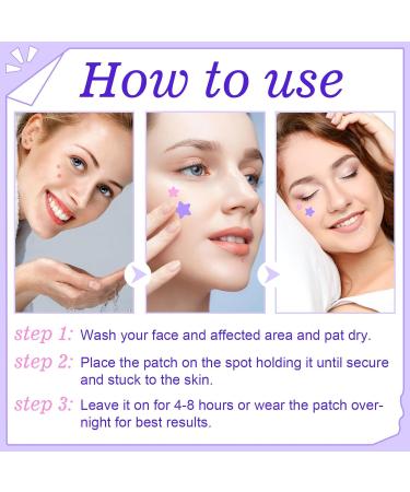 Acne Patch Pimple Patches Stars Heart-Shaped Acne Patches Hydrocolloid Dressing Cover Dots for Spots Pimple Patches Effectively Calms & Relieves Acne 156 Patches(12mm&8mm) - Buy Online on SooperMarket.com