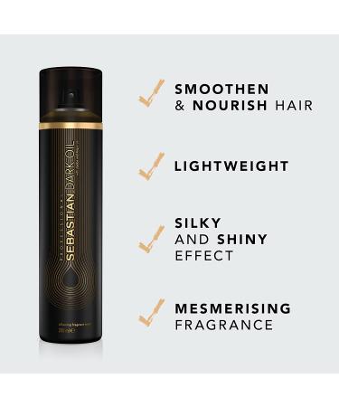 Sebastian Dark Oil Silkening Fragrant Mist with Jojoba and Argan Oil 4.5 fl oz - Buy Online on SooperMarket.com