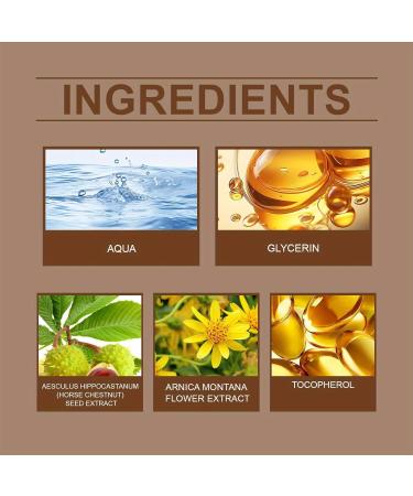 Buy Horse Chestnut Gel for Varicose Veins - Soothing Leg Cream for Circulation & Spider Vein Relief - Buy Online on SooperMarket.com
