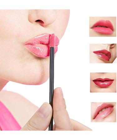 Botanique Disposable Lip Brush Wands - Beauty Tool Kit for Lipstick, Lip Liner, Gloss - Hot Pink - Buy Online on SooperMarket.com