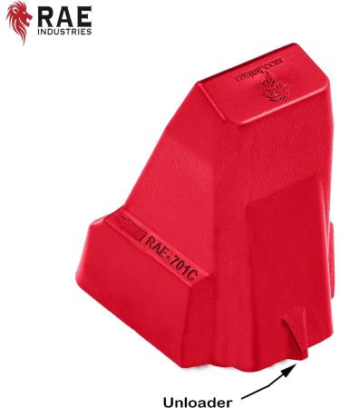 RAEIND Universal Speedloader for 9mm Double Stack Handguns - Red - Buy Online on SooperMarket.com