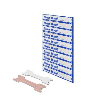 Better Breath Nasal Strips Open Your Nose Breathe Better and Sleep Better Reduce Snoring. You and Your Partner Can Both Gets a Good Nights Sleep (66x19mm L100PCs)