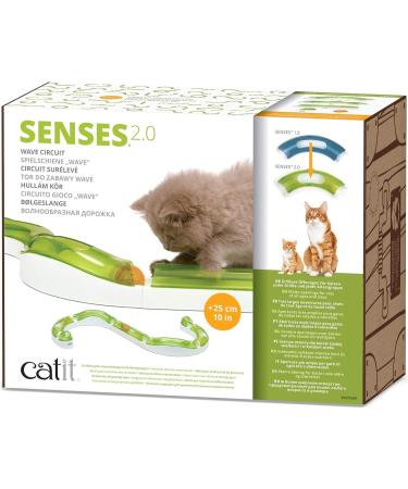 Buy Catit Play Track Wave Circuit - Interactive Cat Toy for Engaging Playtime | Fast International Shipping - Buy Online on SooperMarket.com