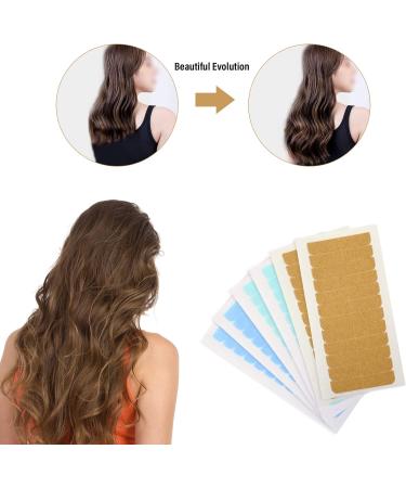EHDIS 72 Pcs Hair Extension Tapes with Scraper - Double Sided Hair Tape for Extensions, Wigs & Toupees - Buy Online on SooperMarket.com