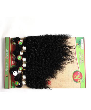 Buy 8-14 Inch Eunice Brazilian Kinky Curly Hair Bundles - Premium Black Jerry Curly Human Hair (8 10 12 Inch) for International Shipping - Buy Online on SooperMarket.com