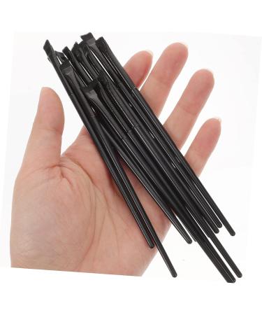 Baluue 24 Pcs Eyeliner Brush Eye Shadow Brush Eye Pencil Brush Eye Makeup Tool Makeup Eyeshadow Black - Buy Online on SooperMarket.com