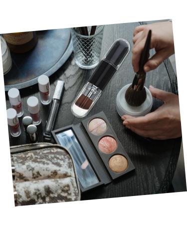NOLITOY Dual Ended Telescopic Makeup Brush - Foundation & Loose Powder Blending Tool for Travel | Best Cosmetic Brush for Flawless Makeup - Buy Online on SooperMarket.com
