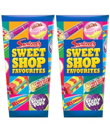 Sweet Bundle With Swizzels Sweet Shop Favourites Gift Carton 324g (2 Pack)
