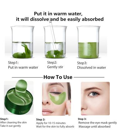 Under Eye Patches Seaweed Eye Masks for Puffy Eyes Dark Circles Under Eye Treatment Pads Improve Under Eye Bags Fine Lines and Wrinkles Eye Masks Skincare 30 Pairs Hydrating Under Eye Masks - Buy Online on SooperMarket.com
