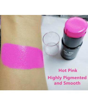 Go Ho Cream Purple Pink Face Paint Stick (1.06 Oz) - Waterproof Body & Face Makeup for Halloween, Cosplay & SFX - Buy Online on SooperMarket.com