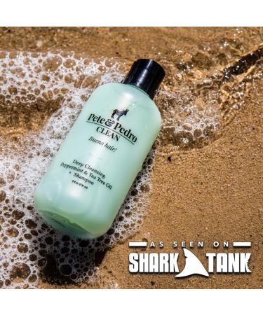 Pete & Pedro Clean Shampoo & Peppermint Condition Set | Tea Tree Oil & Peppermint Hair Care | Men's & Women's Shampoo and Conditioner | 8.5 oz. each - Buy Online on SooperMarket.com
