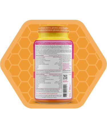 Honibe Complete Adult Multivitamin Gummies | Honey-Based Vitamins Made in Canada | Chewable Gummy Multivitamins for Women or Men | Daily Essential Vitamins and Minerals | Vegetarian Vitamin Gummies | 70 gummies | - Buy Online on SooperMarket.com