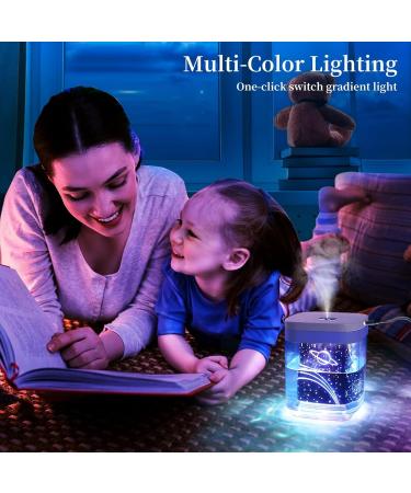 Beioue 1000ML Cool Mist Humidifier with Night Light - Home & Office Air Humidifier - Waterless Auto-Off - Light Wood Grain Design - Buy Online on SooperMarket.com