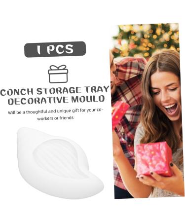 Operitacx Chic Unique Plate Tray Ocean Mold Storage Series Diy Durable Mould Creative Silicone Craft Safe As Shown medium - Buy Online on SooperMarket.com