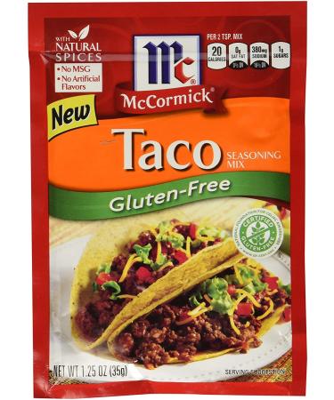 Mccormick Seasoning Mix Gluten-free Taco 1.25oz Pack of 3